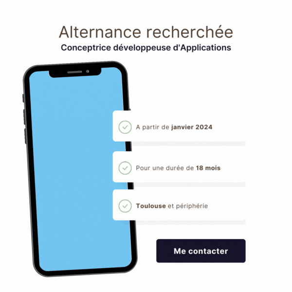 Alternance recherchée